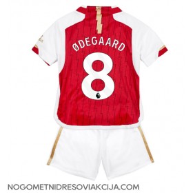 Dres Arsenal Martin Odegaard #8 Domaci za djecu 2023-24 Kratak Rukav (+ kratke hlače)